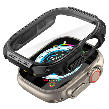 Spigen Tough Armor - Pouzdro pro Apple Watch Ultra 49 mm (černé)
