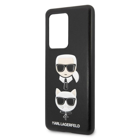 Karl Lagerfeld dombornyomott tok Karl & Choupette - Samsung Galaxy S20 Ultra tok