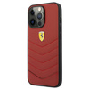 Ferrari Off Track Quilted - pouzdro pro iPhone 13 Pro Max (červené)