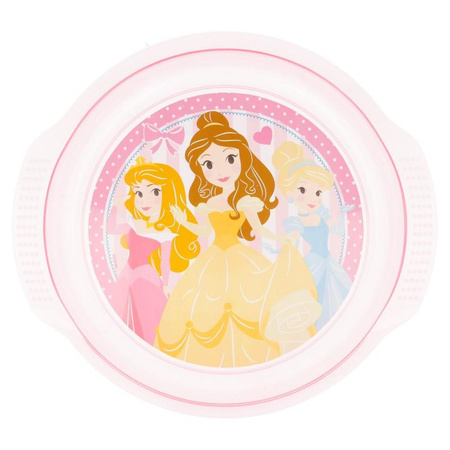 Princesse - Assiette micro-ondable pour bébés et jeunes enfants