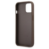 Guess 4G Big Metal Logo - iPhone 13 mini Tasche (braun)