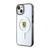 Ferrari Outline Magsafe - Schutzhülle für iPhone 14 Plus (Transparent)