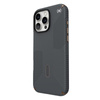 Speck Presidio2 Grip ClickLock & MagSafe - Coque pour iPhone 16 Pro Max (Gris anthracite / Bronze froid / Blanc)