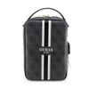 Guess 4G Printed Stripes Reise-Universaltasche - Accessoire-Organizer (Schwarz)