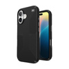 Speck Presidio2 Grip - iPhone 16 Case (Black / Slate Grey / White)
