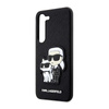 Karl Lagerfeld NFT Saffiano Karl & Choupette - Samsung Galaxy S23 Tasche (schwarz)