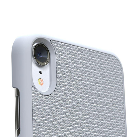 Nordic Elements Original Idun - Anyag tok iPhone XR készülékhez (világosszürke)