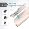 Speck Presidio2 Grip ClickLock & MagSafe - Etui iPhone 16e / iPhone 15 / iPhone 14 / iPhone 13 (Bleached Bone / Heirloom Gold / Hazel Brown)