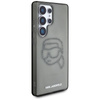 Karl Lagerfeld Rhinestones Karl Head Logo - Hülle für Samsung Galaxy S25 Ultra (Schwarz)