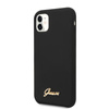 Guess Silicone Vintage - Coque iPhone 11 (noir)