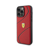 Ferrari Twist Metal Logo - iPhone 15 Pro Max Case (red)
