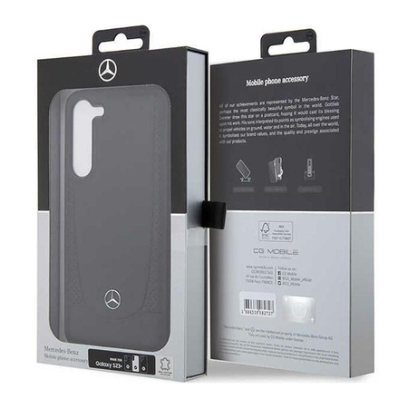 Mercedes Leather Urban Line - Etui Samsung Galaxy S23+ (noir)