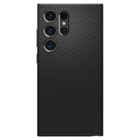 Spigen Liquid Air - Gehäuse für Samsung Galaxy S24 Ultra (Mattschwarz)