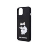 Karl Lagerfeld 3D Rubber NFT Choupette - pouzdro pro iPhone 14 Plus (černé)