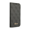 Guess 4G Metal Camera Outline Booktype Case - pouzdro pro iPhone 14 Pro (Black)