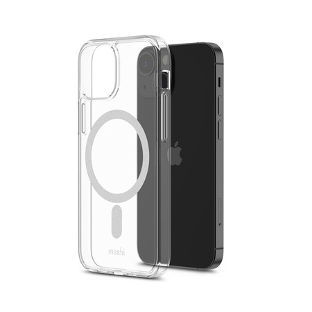 Moshi Arx Clear Slim Hardshell Case - iPhone 13 mini MagSafe Case (Crystal Clear)