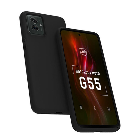 3mk Matt Case - Pouzdro pro Motorola Moto G55 5G (Black)