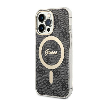 Guess 4G MagSafe - Case for iPhone 13 Pro (Black)