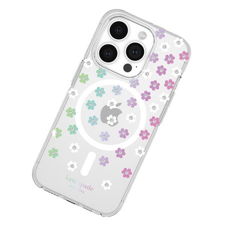 Kate Spade New York étui protecteur MagSafe - iPhone 15 Pro (Fleurs éparses)