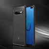 Kryt Crong Soft Armour - pouzdro pro Samsung Galaxy S10+ (černé)