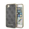 Kolekce Guess 4G Charms - pouzdro pro iPhone SE 2022 / SE 2020 / 8 / 7 (šedé)