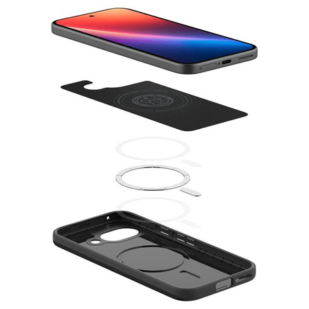 Spigen Thin Fit MagSafe - pouzdro pro Google Pixel 9a (černé)