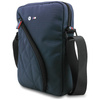 Borsa per tablet da 10" con tasche in nylon e logo in metallo BMW (blu navy)