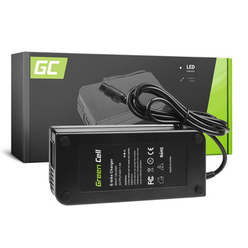 Green Cell - 42V 4A (3 tűs) töltő 36V-os elektromos kerékpár akkumulátorhoz