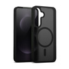 Crong Hybrid Matte Magnetic - MagSafe Case Samsung Galaxy S24 FE (Black)