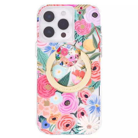 Case-Mate Magnetischer Mini-Griff - MagSafe Fingerhalter mit Standfunktion (Garden Party Blush)