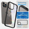 Spigen Ultra Hybrid Matte - Hülle für iPhone 14 Pro (Schwarz matt)