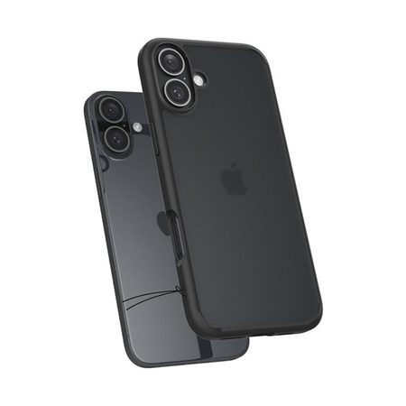 Spigen Ultra Hybrid - Hülle für iPhone 16 (Frost Black)