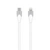 Energizer Classic - Câble de connexion USB-C vers Lightning certifié MFi 2m (blanc)