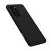ETUI CZARNE SILIKONOWE DO HUAWEI P40, Crong Eleganckie, z Mikrofibrą, Case