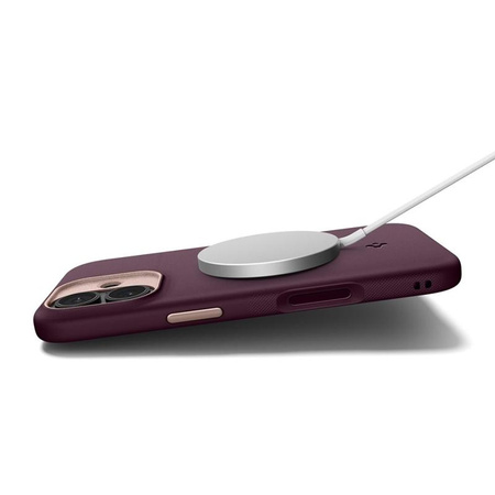 Spigen Nano Pop Mag MagSafe - Hülle für iPhone 17 (Burgundy Bean)