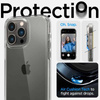 Spigen Ultra Hybrid - Hülle für iPhone 14 Pro (Transparent)