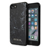 Guess Marble - tok iPhone SE 2020 / 8 / 7 (fekete)