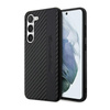 AMG Carbon Stripe & Embossed - Hülle für Samsung Galaxy S23 (Schwarz)