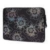 Kate Spade New York Puffer Sleeve - MacBook Pro 16" / Laptop 16" borító (Hollyhock Iridescent Black)