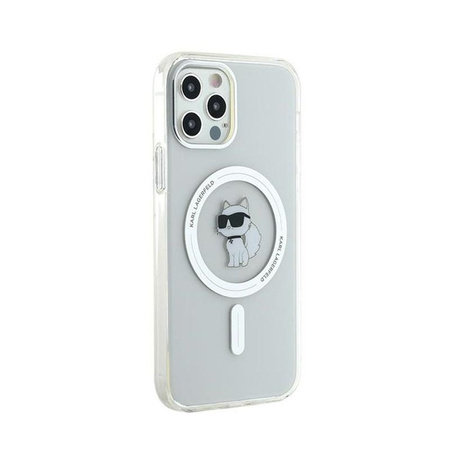 Karl Lagerfeld IML Choupette MagSafe - iPhone 12 / iPhone 12 Pro Tasche (Transparent)