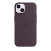 Apple Silicone Case - Silikonowe etui z MagSafe do iPhone 14 (jagodowy)