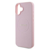 Guess Grained Ring MagSafe - Case iPhone 16 Plus (pink)