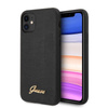 Guess Lizard Case - iPhone 11 Case (Black)