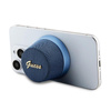 Guess Magnetic Script Metal Logo - Enceinte Bluetooth V5.3 (bleu)