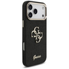 Guess Fixed Glitter Big 4G Metal Frame - Case iPhone 17 Pro Max (black)