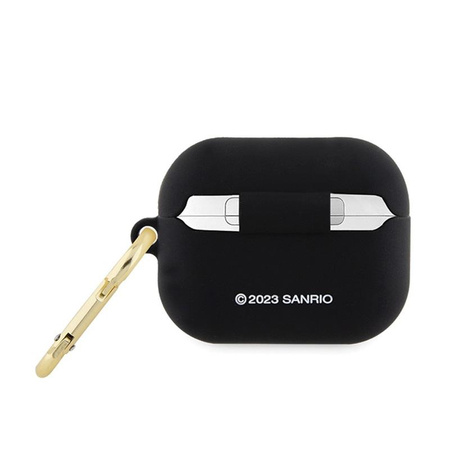 Hello Kitty Silicone 3D Kitty Head - Étui AirPods Pro (noir)