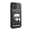 Karl Lagerfeld CardSlot - Étui pour iPhone 11 avec emplacement pour cartes (Noir)