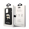 Karl Lagerfeld Silikonové pouzdro NFT Ikonik MagSafe - iPhone 14 Pro (černé)
