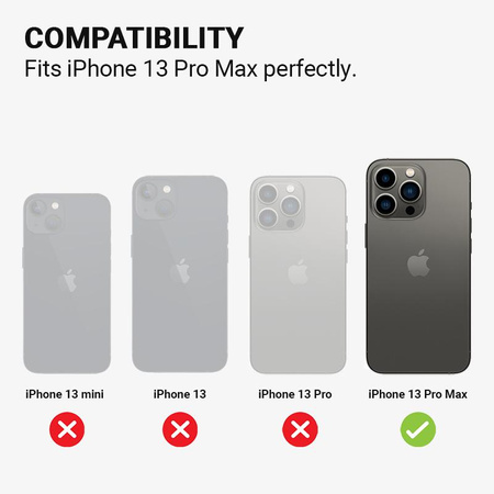 Crong Color Cover Magnetic - iPhone 13 Pro Max MagSafe tok (tengerészkék)