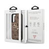 Guess 4G Big Metal Logo - Etui Samsung Galaxy S23+ (brązowy)